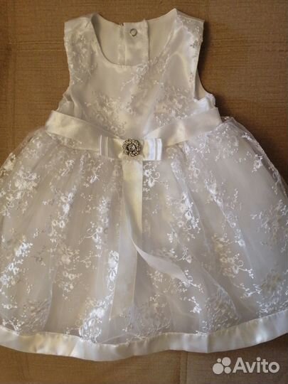 Платье для девочки на годик