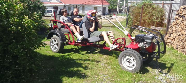 Адаптер ездовой,прогулочный трехместный