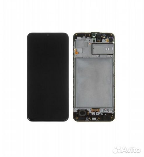 Дисплей для Samsung M31 + тач + рамка, оригинал