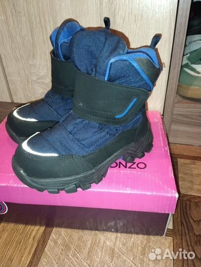 Дутики зимние для мальчика 25