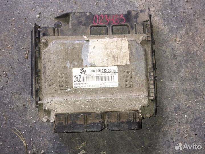 Блок управления двигателем джетта 5