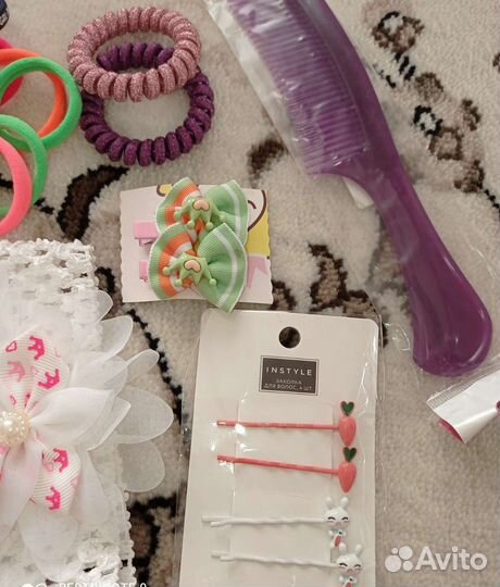 Резинки для волос пакетом