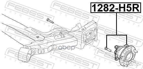 Ступица Hyundai Solaris II 17-; Kia Rio IV 17