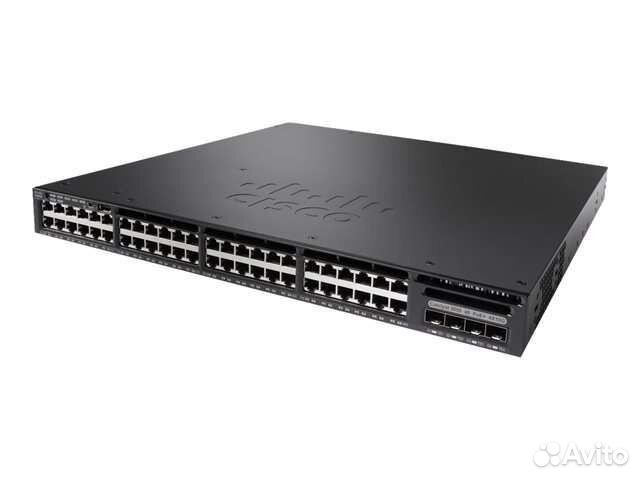Коммутатор Cisco WS-C3650-48PS-S