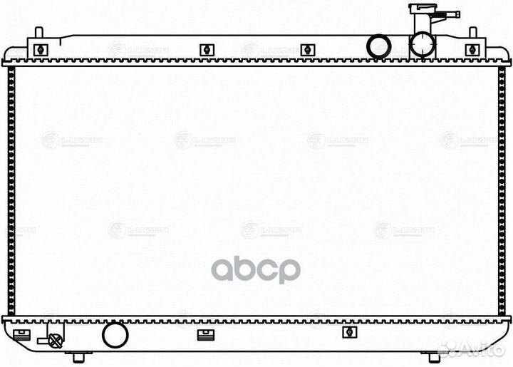 Радиатор охлаждения двигателя chery tiggo T11 0