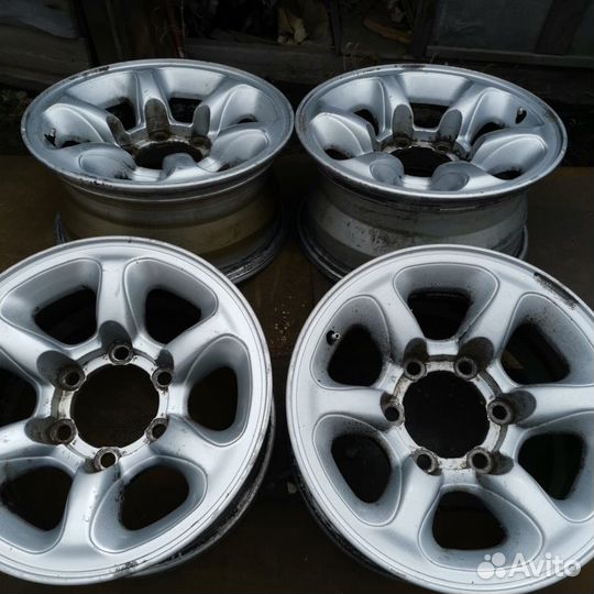 Оригинальные диски pajero R15 6x139.7