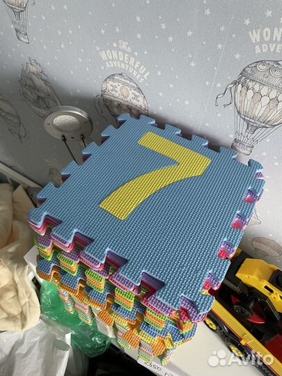 Развивающий коврик пазл