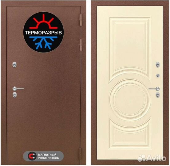 Дверь с терморазрывом