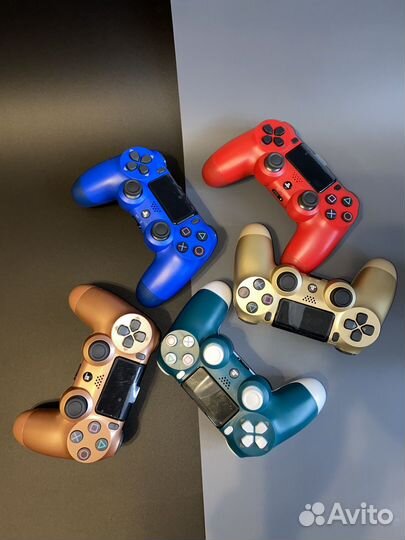 Джойстики PS4 различных расцветок Новые Гарантия