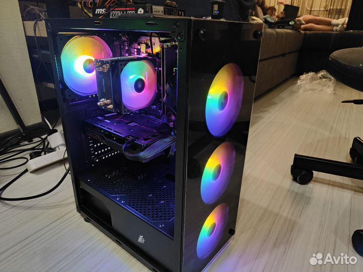 Игровой пк ryzen 5 RX6600