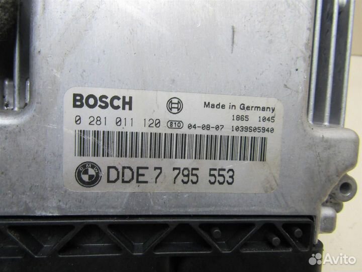 Блок управления двигателем BMW 5-серия E60\E61 20