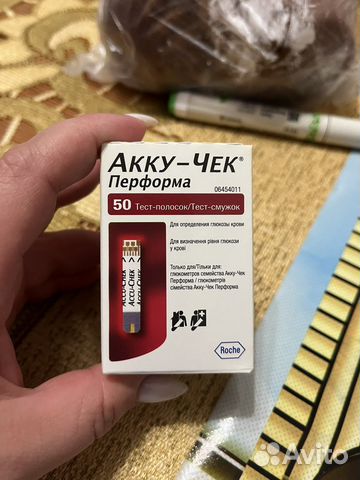 Тест полоски акку-чек перформа