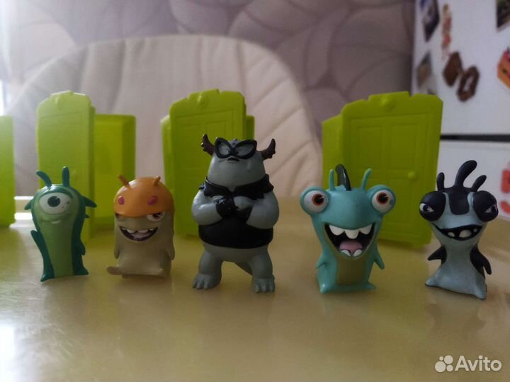 Корпорация монстров фигурки 11 шт