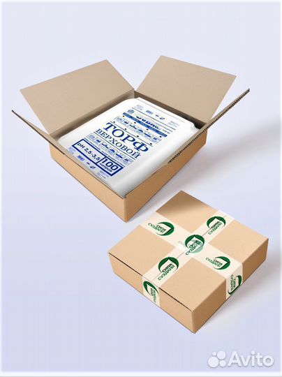 Грунт для растений, торф кислый 100 л