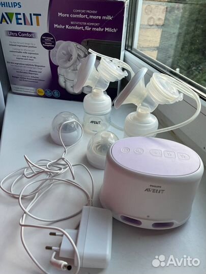 Молокоотсос avent электрический
