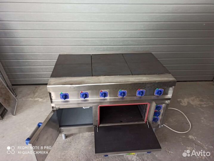 Плита электрическая 6 канфорок с духовкой