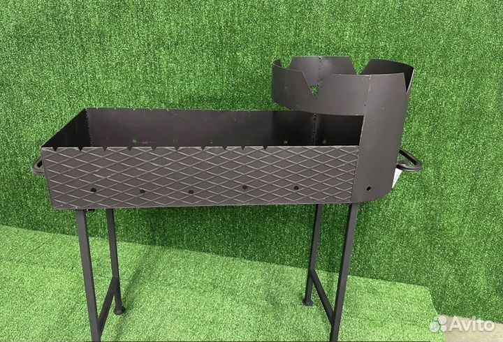 Мангал с подказанником 8-10-12л