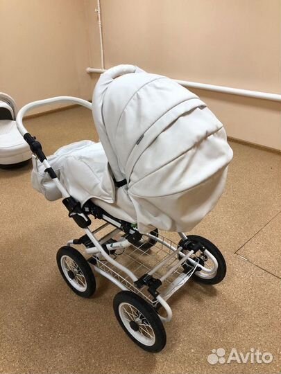Коляска 2 в 1 эко кожа