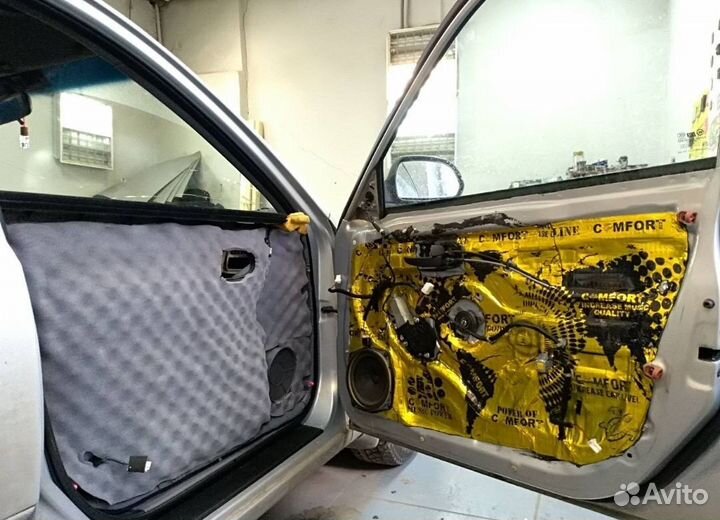 Шумоизоляция дверей