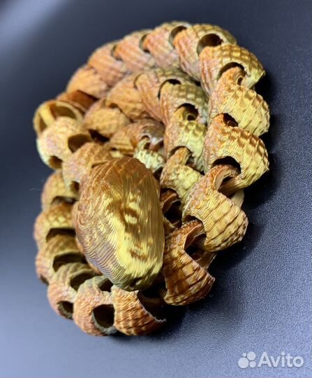 Подвижная детская (сувенирная) игрушка Змея 61 см