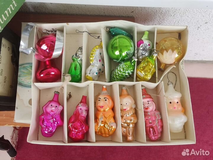 Новогодние игрушки СССР советские