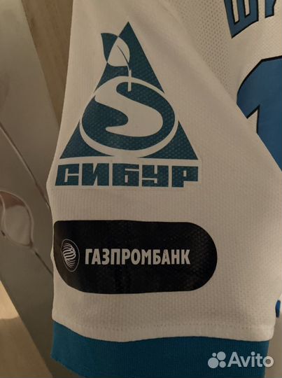 Футболка фк Зенит. Широков. С росписями футболисто