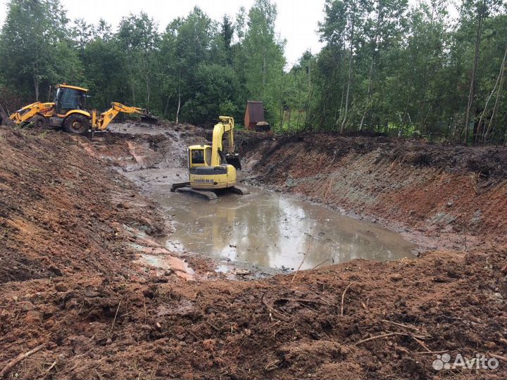 Аренда гусеничного экскаватора 8,5 тонн