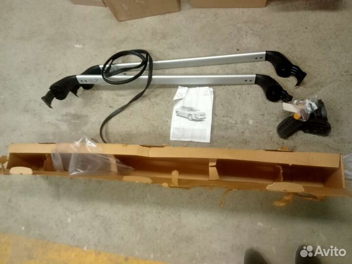 Рейлинги на toyota corolla 2008