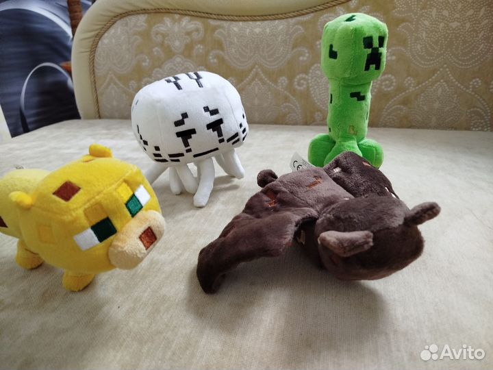 Мягкие игрушки Minecraft