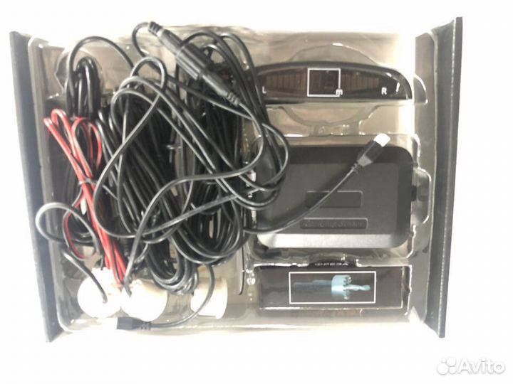 Парковочный радар Leopard PA-20 4 датч.(белые)