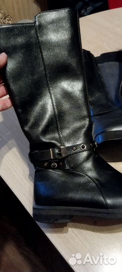 Сапоги на девочку 34 размер