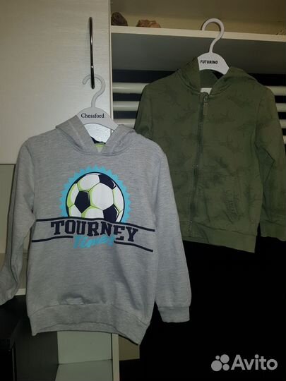Детские вещи на мальчика пакетом на рост 110 см