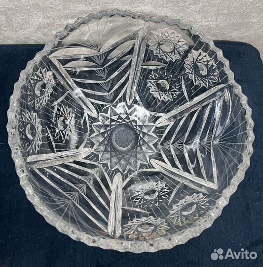 Ваза хрустальная СССР