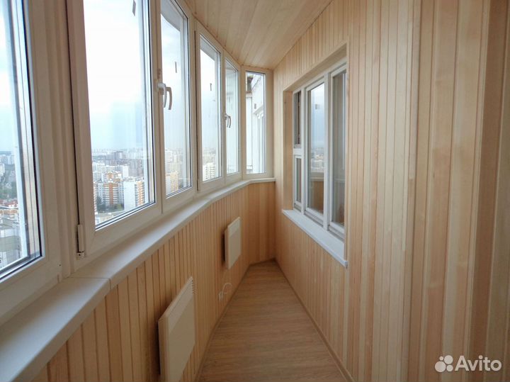 Остекление балконов и лоджий