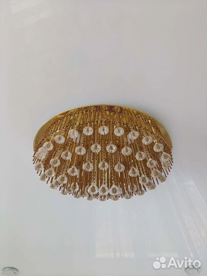 Люстра потолочная светодиодная новая с пультом