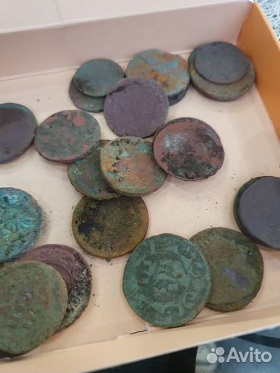 Старинные монеты.Копанина