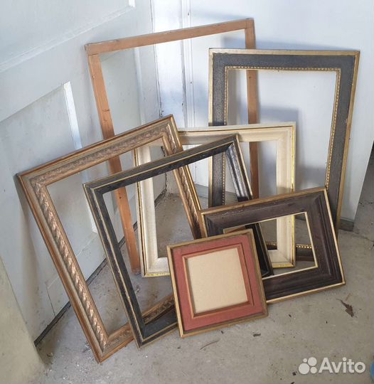 Рамы для картин дерево б/у
