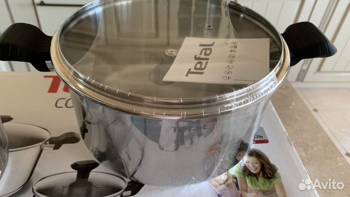 Набор кастрюль tefal, подносы bergner