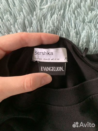 Bershka футболка евангелион