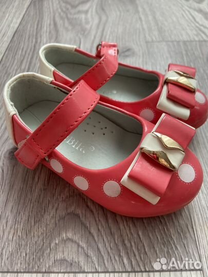 Туфли для девочки 20 21 размер