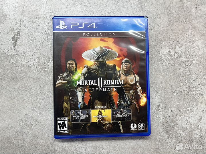 Диск PS4 Mortal Kombat 11: Aftermath Kollection