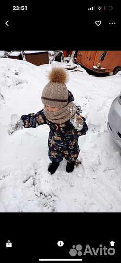 Комбинезон холодная осень-зима 92 (+6)