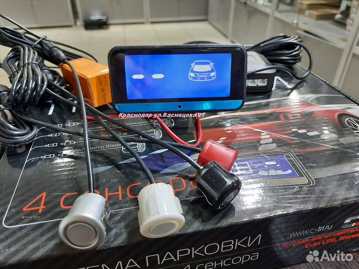 Парковочный радар 4 датчика