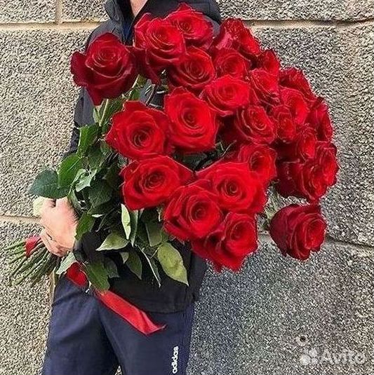 Высокие розы Букеты с доставкой