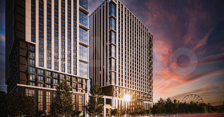 2-к. квартира, 53,2 м², 19/25 эт.