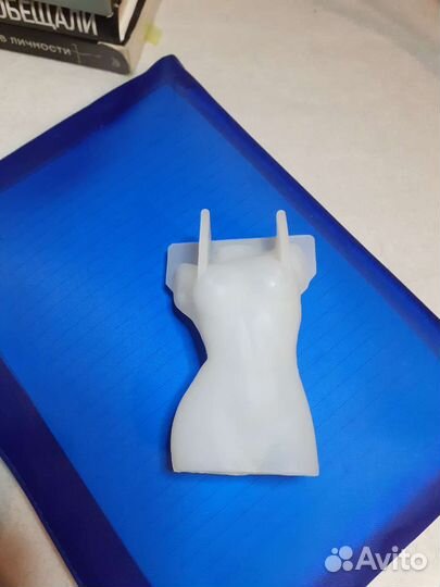 Форма Женское тело для свечей