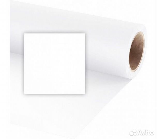 Фон бумажный Raylab 008 Arctic White Белый 2.72x11