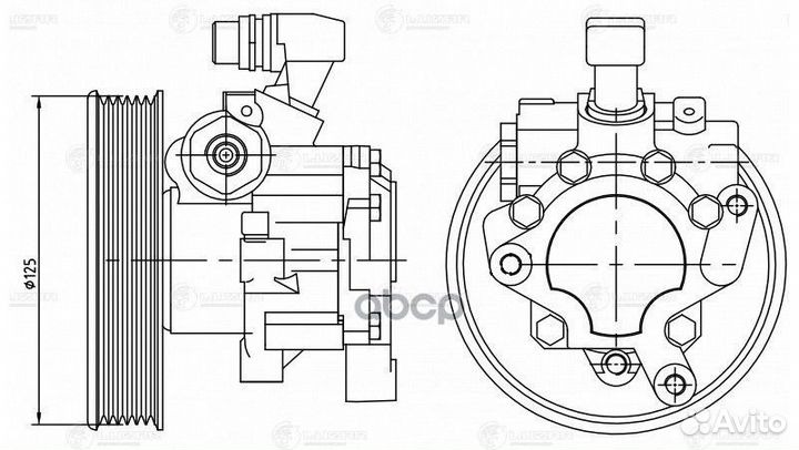 Насос гура Mercedes-Benz C-Class (W202) 93