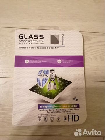 Стекло защитное Sony tablet Z3