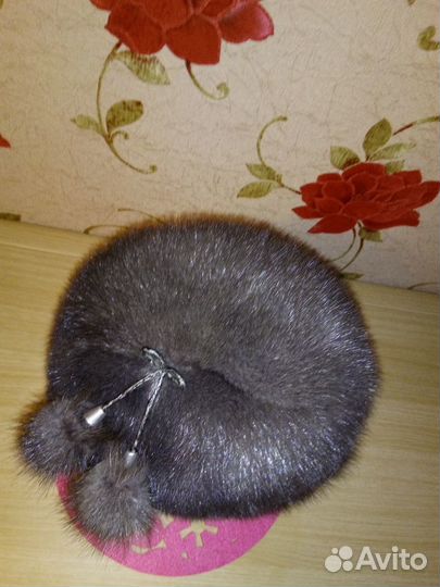 Норковая шапка Русский Мех р 56 Новая